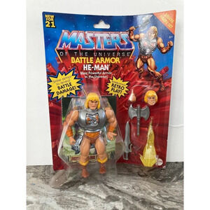 Néw sealed battle armor he man figure‎